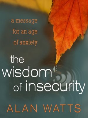 The Wisdom of Insecurity - Audiobook